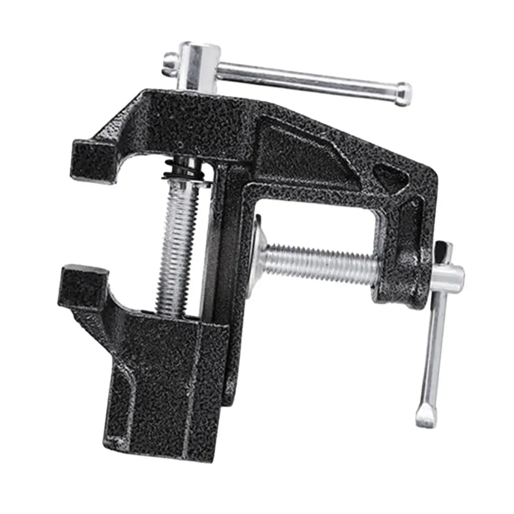 Golf Grip Replacement Tool Bench Vise Multi-Functional Quick Shaft Clamp Quick Adjustment Cast Steel Golf Club Regrip Vise Tool