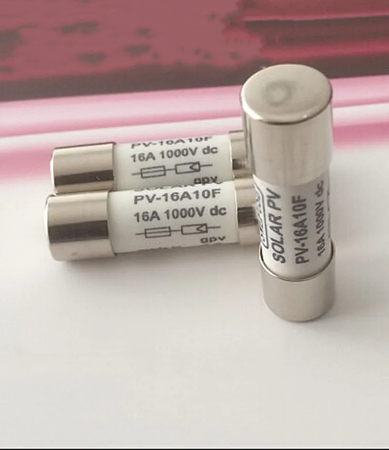 Photovoltaic DC fuse 10*38 DC1000v 6A-32A15A fuse