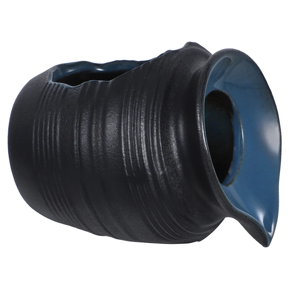 جرة سيراميك شلال متداولة لحفظ الأسماك ديكور فني قديم مع صناعة متقنة الأكسجين تعزيز ترشيح المياه