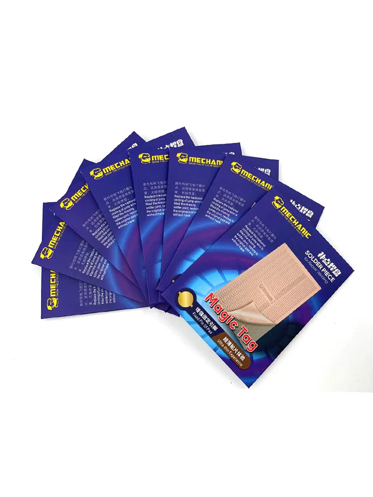 Kit de réparation de point d'étiquette magique mécanique, carte de soudage par points, fil de mouche de téléphone, carte mère IC