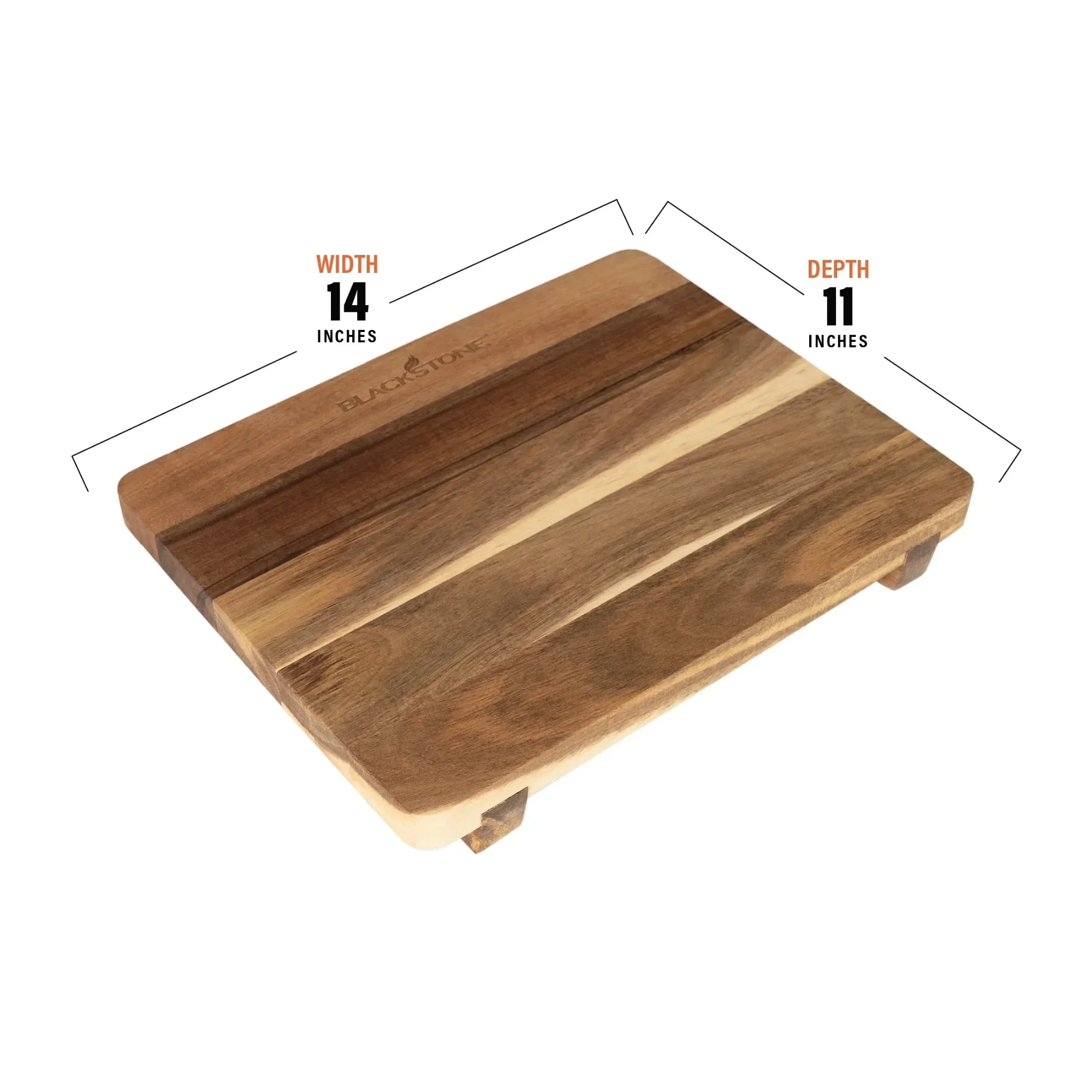 Tagliere superiore con piastra in legno di acacia con piedini, tagliere reversibile per cucina, vassoio da portata con manici