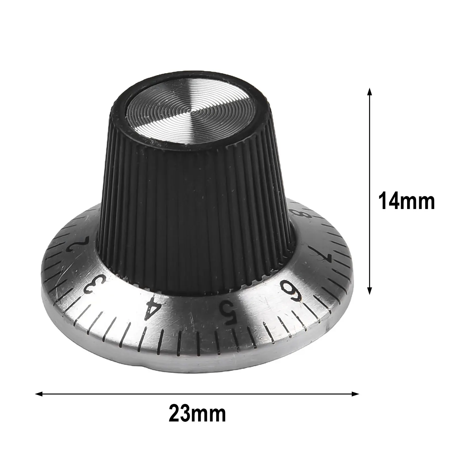 High Conductivity Carbon Potentiometer w Dial Knob WTH118 2W 10K Ohm 2W Top Adjustment Stable Working Performance