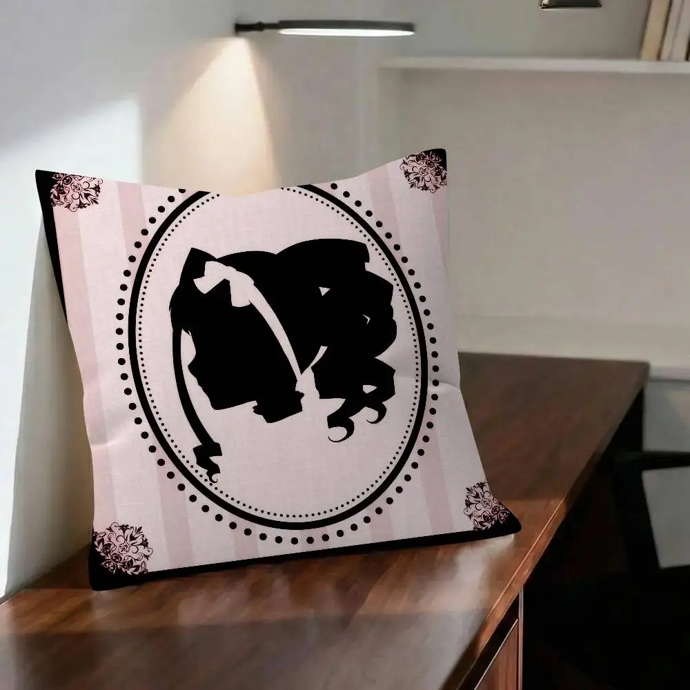 Anime B-Black B-Butler Cushion  Maple Design Cushion Cover Happy Autumn Harvest decor Holiday Decorati Pillow Cover - view 5