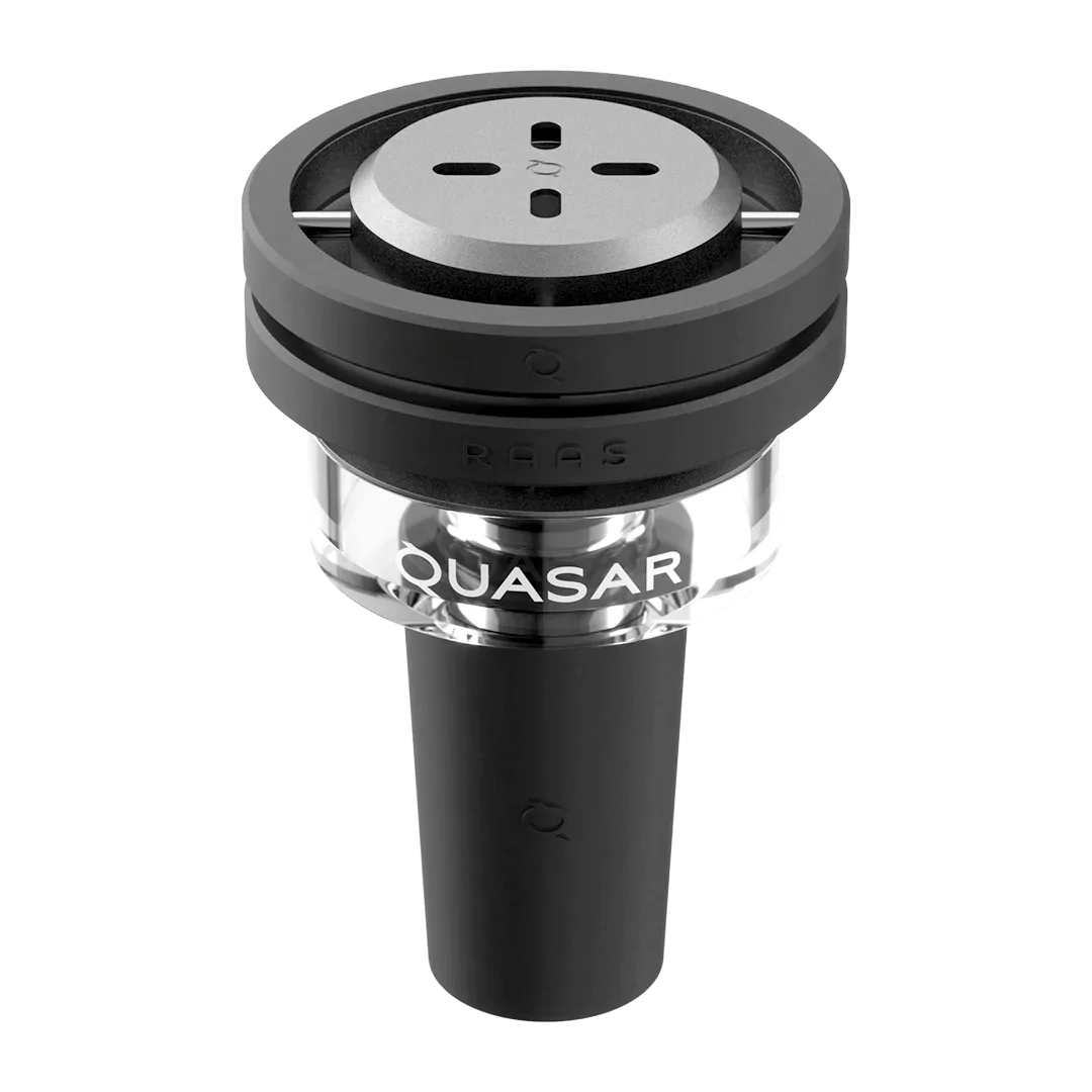 وعاء الشيشة QUASAR Petit Raas 2 - وعاء شيشة صغير بمقبض سيليكون، تصميم فحمي فردي فعال، 15 جرام من التبغ #2