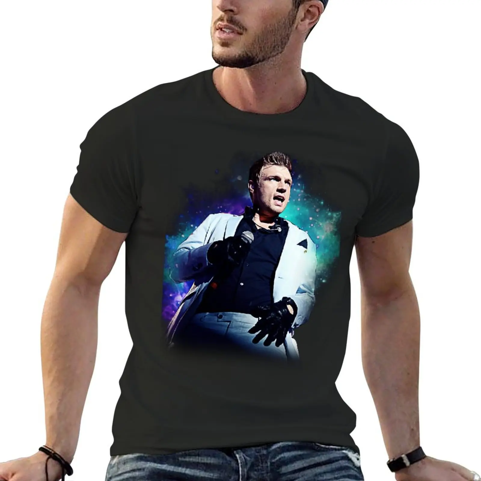 Nick Carter Galaxie T-Shirt custom t shirt graphic tee shirt korean fashion t shirts for men pack