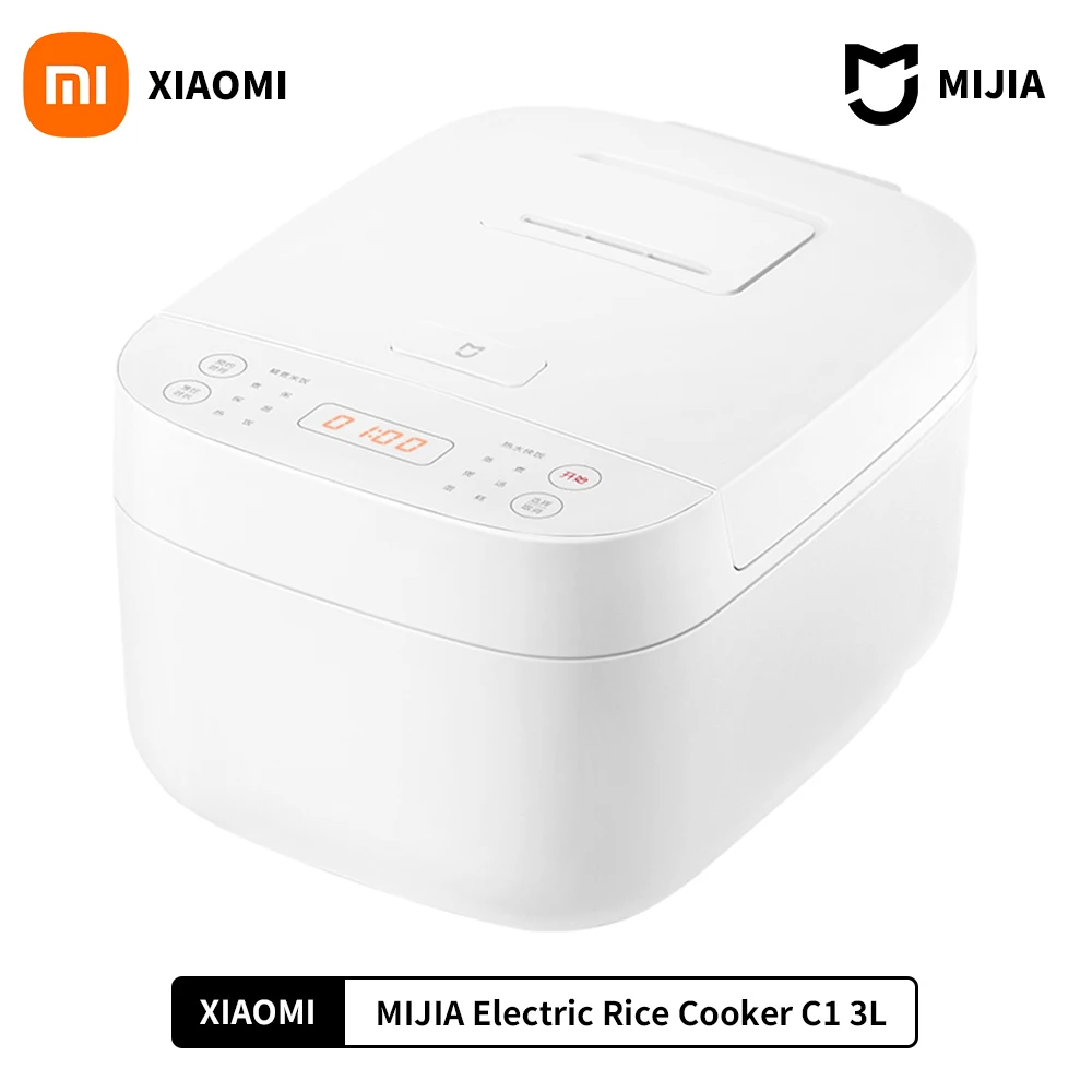 Newest Xiaomi Mijia Electric Rice Cooker C1 Adjustable Kitchen Appliance 3L Multifunction 2~4 People home rice cooker