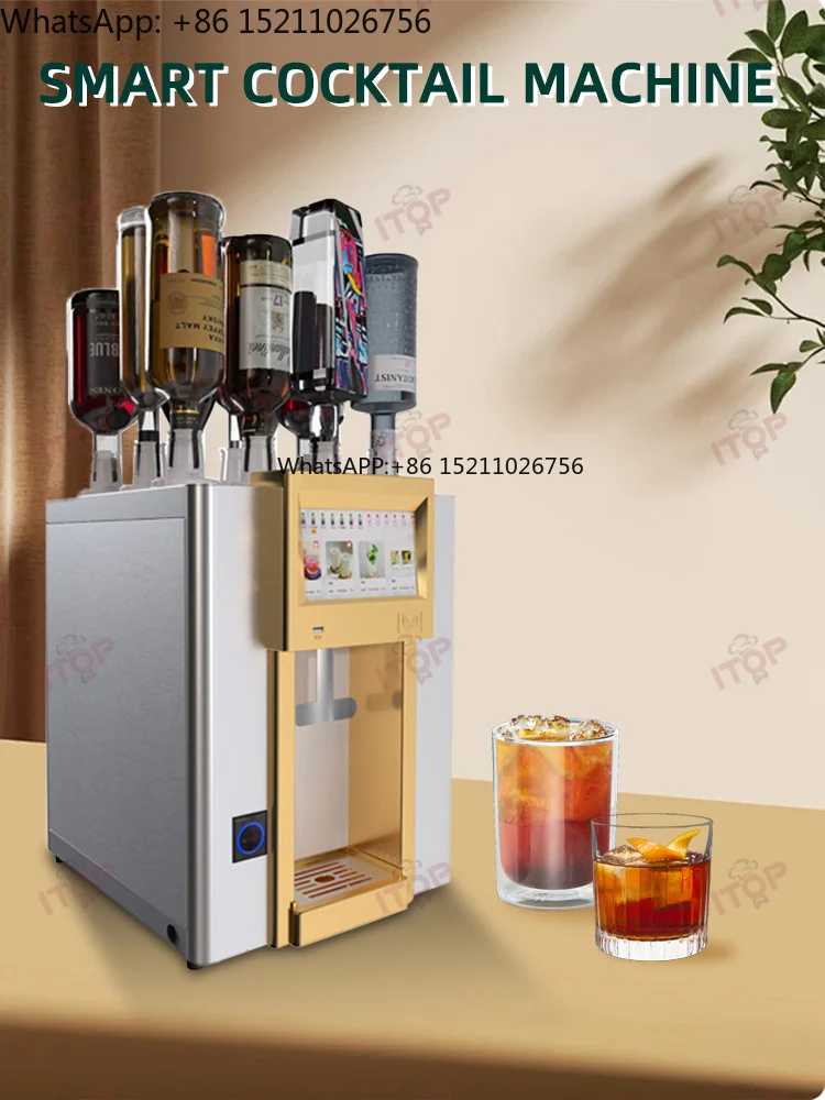Fully Automatic Cocktail Machine Kitchen Supplies Cocktail Vending Machine Bartender Supplies Bar Butler Machine