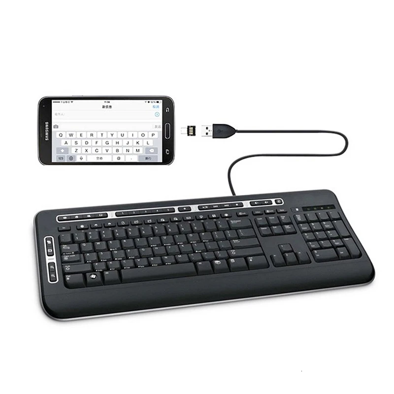 5 قطعة نوع C إلى USB محول OTG محول ل ماك بوك سامسونج شاومي الهاتف المحمول USB-C صغير مايكرو USB إلى USB 2.0 موصلات البيانات