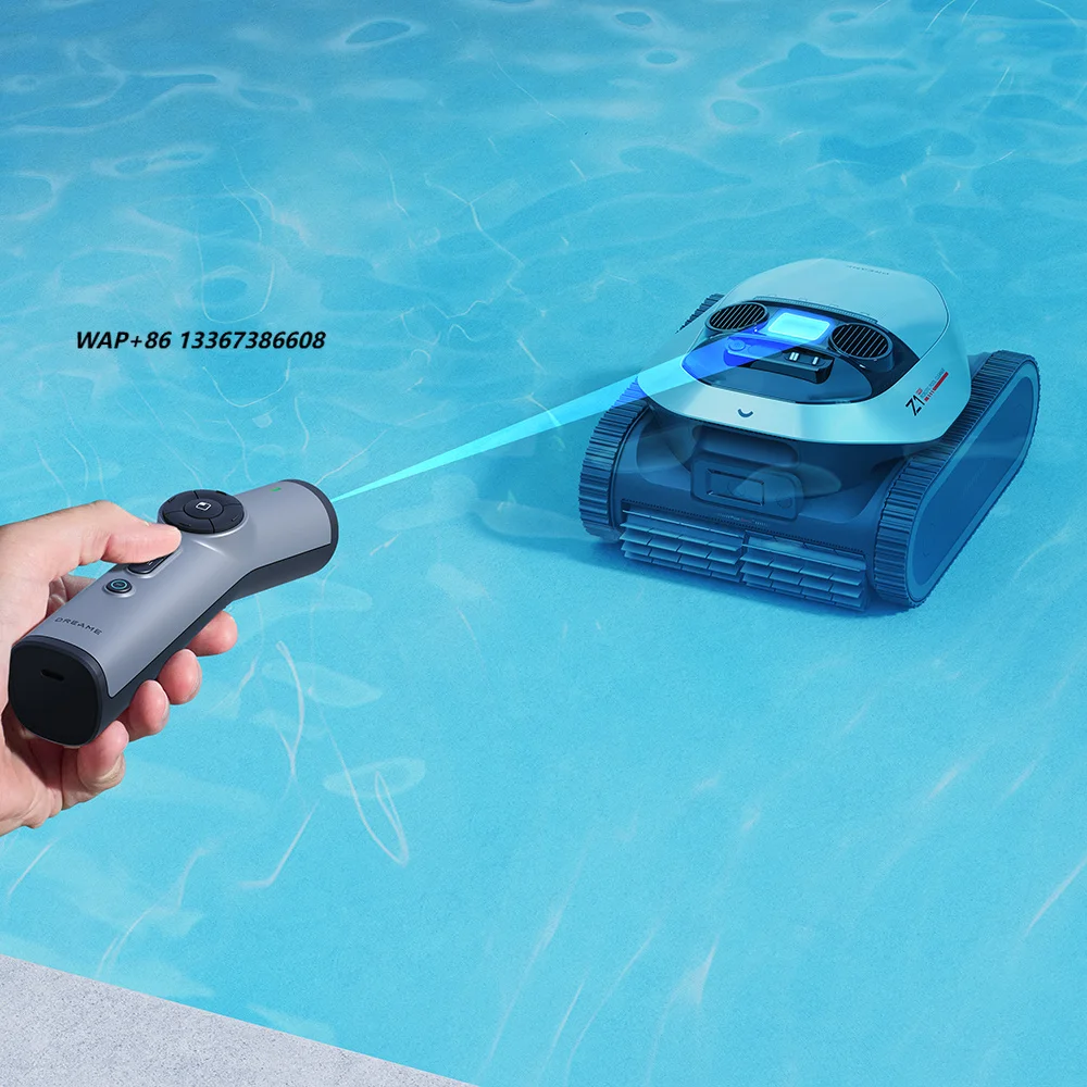 Smart Control Cordless High Quality Pool Cleaning Robot Multi-Mode Automatic Vacuum Remote Scheduling In-Ground Pools Strong