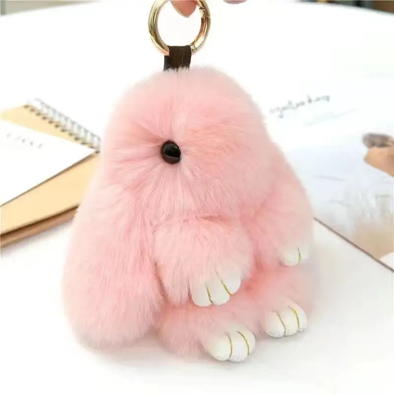 

Plush Cute Rabbit Bag Pendant Cute Plush Dead Rabbit Car Keychain Pendant Imitation Rabbit Jewelry