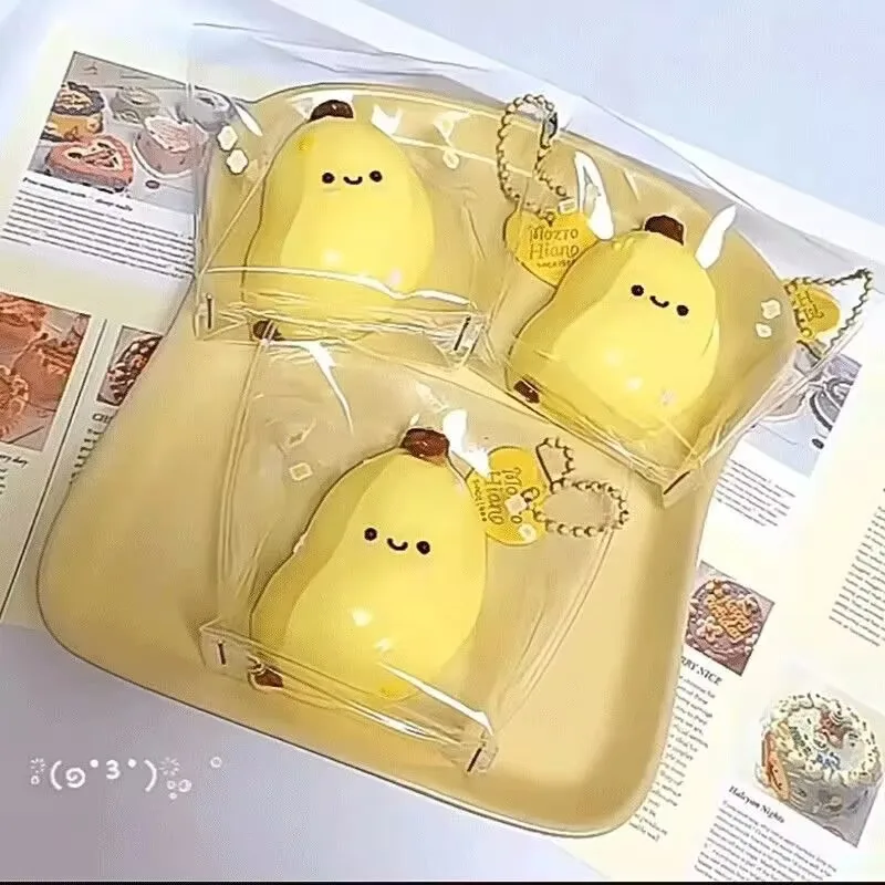 Cute banana soft toy - stress relief toy - squeeze and enjoy soft toy - stress relief and pressure release toy