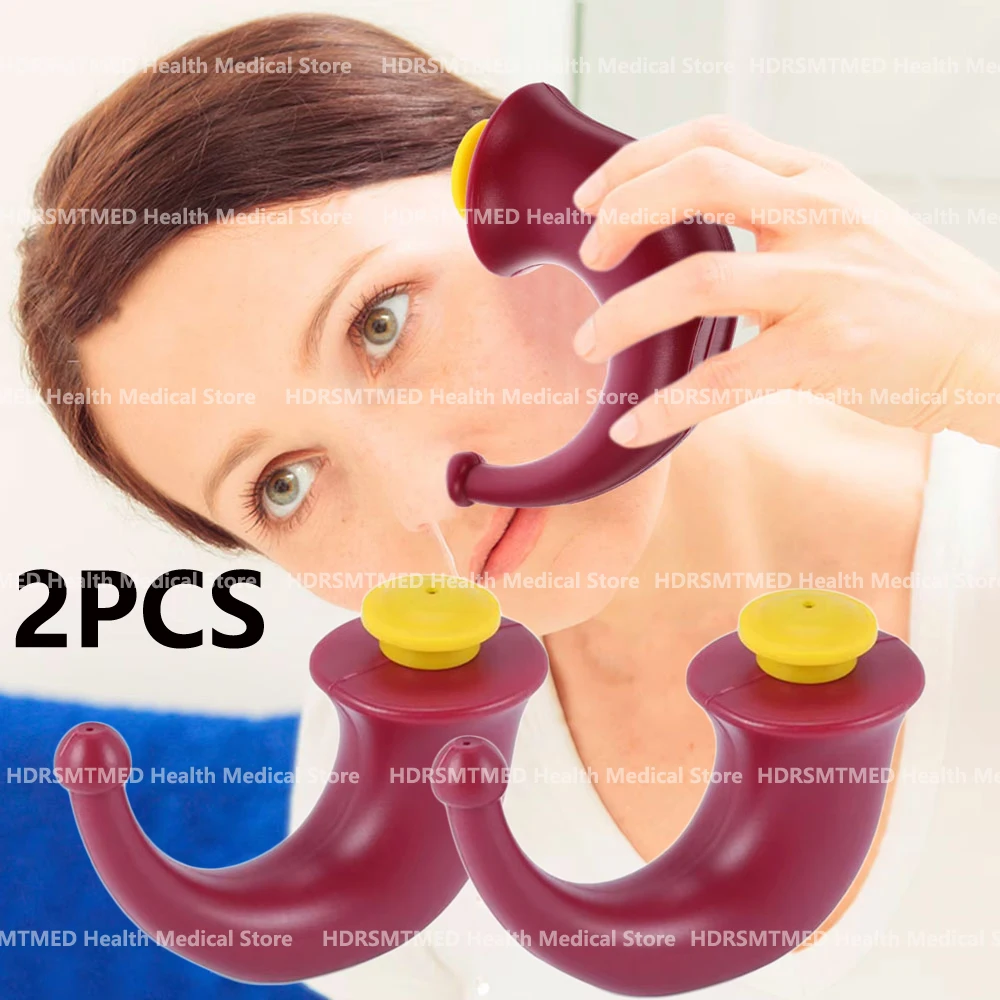 

2PCS Neti Pot Clean Adult Pot Practice Nose Cleaning Health Nose Wash Health Care Accessories