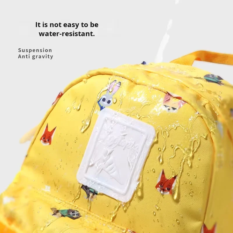 Легкий дышащий рюкзак Disney для детей 3-6 лет, водонепроницаемая школьная сумка из полиэстера с героями мультфильмов для детей и девочек