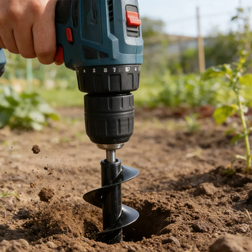 Mata bor spiral - Mata bor spi - Gardening Tools For Digging ulasan dan harga
