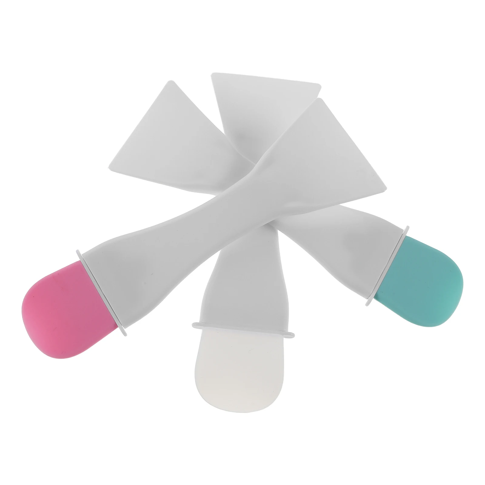 3 مجموعات سيليكون قناع الوجه فرش استبدال رؤساء لينة ماكياج العناية بالبشرة تطبيقها غسول الجسم الطين قناع الجفن ماكياج أداة #1