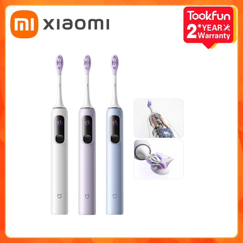 XIAOMI MIJIA Wave Sonic Vibration Electric Oscillation & Vibration Toothbrush Pro Teeth Whitening Ultrasonic Vibration Cleaner