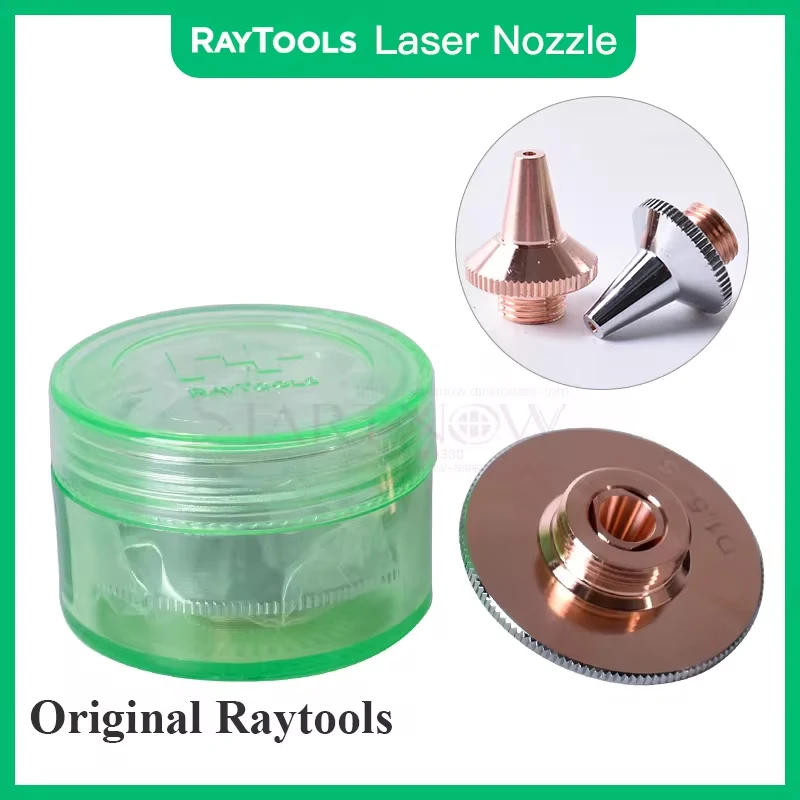 Startnow Original Raytools Fiber Laser Cutting Nozzle For BM109 BT210S Cutting Head D32mm Single Double Layer Laser Nozzles