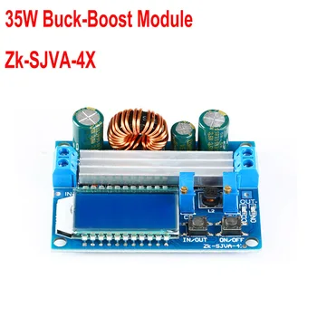 Zk-SJVA-4X 35W LCD dijital ekran ayarlanabilir adım aşağı Buck Boost güç kaynağı modülü kaldırma basıncı modülü