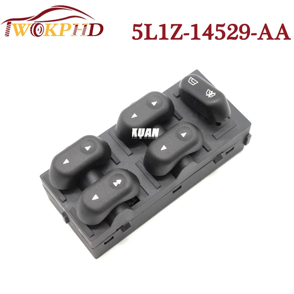 

Front LH Driver Side Power Window Master Control Switch For Lincoln Mark LT Mercury Grand Marquis Marauder 5L1Z-14529-AA