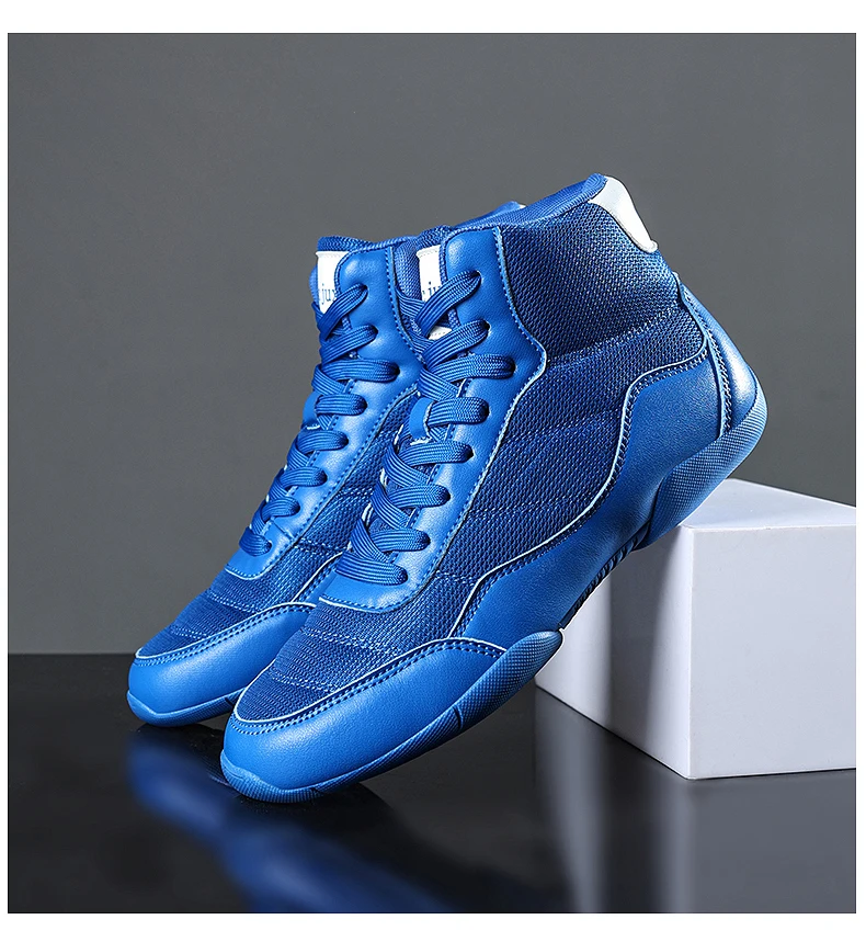 2026 Neue Trainings-Ringerschuhe für Männer und Frauen Fitness-Boxschuhe Atmungsaktive Mesh-Boxschuhe für Männer Hochwertige Ringerschuhe – Detail 8