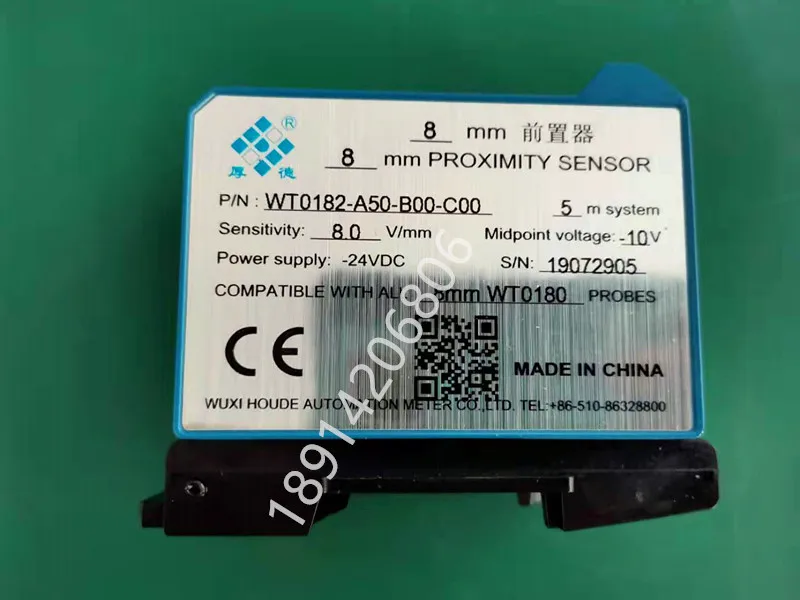 WT0182-A50-B00-C001 Wirbelstrom verschiebung sensor Wellen vibrations sensor