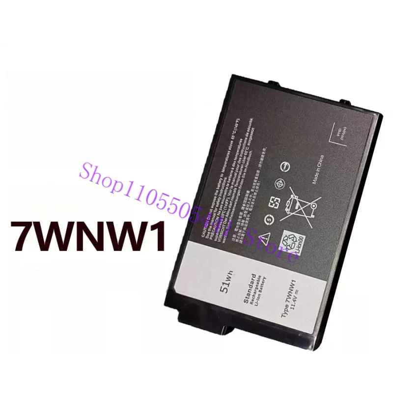 7WNW1 Laptop Battery for Dell Latitude 5420, 5424, 7424 RUGGED