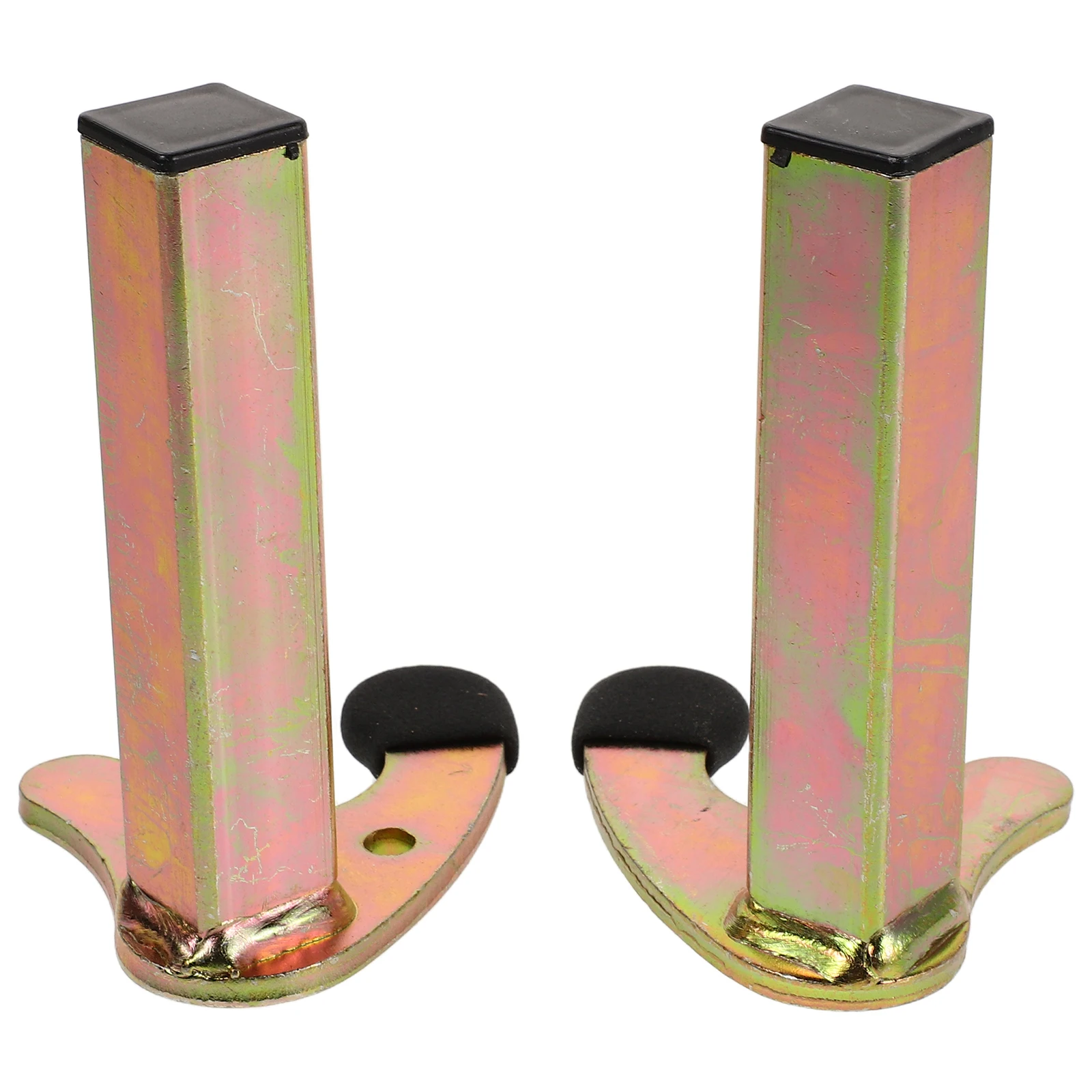 

2 Pcs Motorcycle Frame Galvanized Iron Dirt Bike Stand Shaped Support Compact Design Easy Install Versatile Use Parking