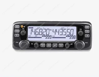 IC-2730E Mobile Radio Dual Band VHF 137-174MHz UHF 400-470MHz 50W FM Transceiver Walkie Talkie Car Radio Display panel