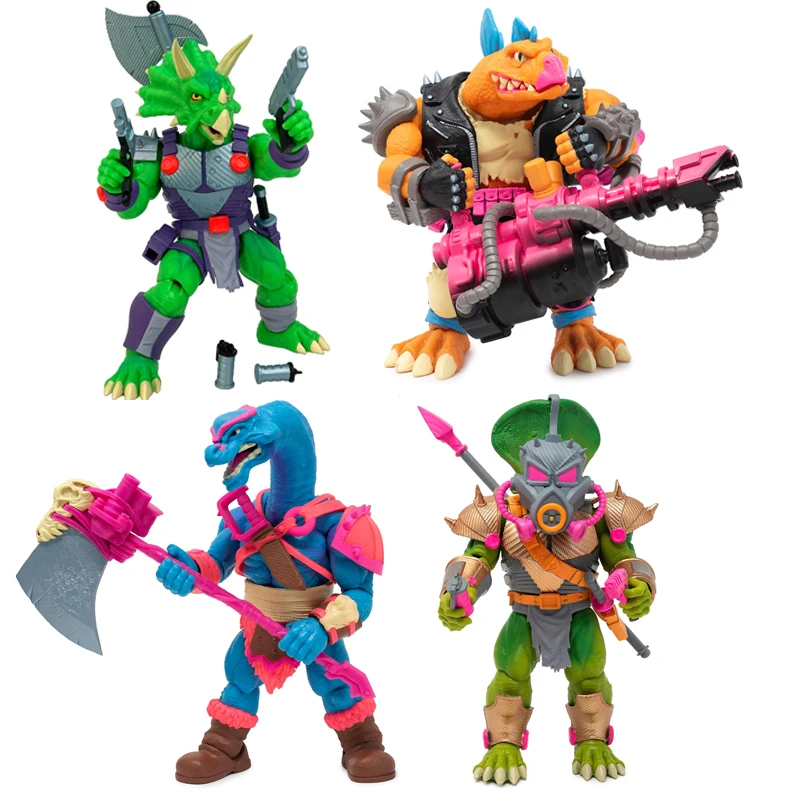 

Boss Fight Toys Triax Skiver/Marr Ossis/Range Brakhion/Ceratopsian Guard 6inch Action Figure 1:12 Dinosaur Warrior Model Doll