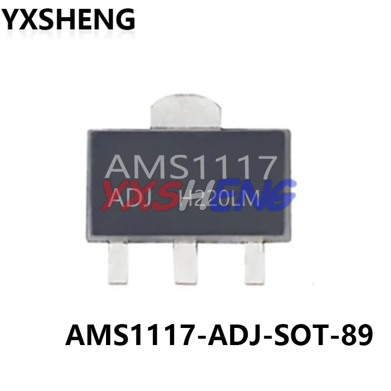 20PCS SOT-89 AMS1117 STK17 Series AMS1117-1.2  AMS1117-1.5 AMS1117-1.8  AMS1117-2.5 AMS1117-3.3 AMS1117-5.0  AMS1117-ADJ SOT89