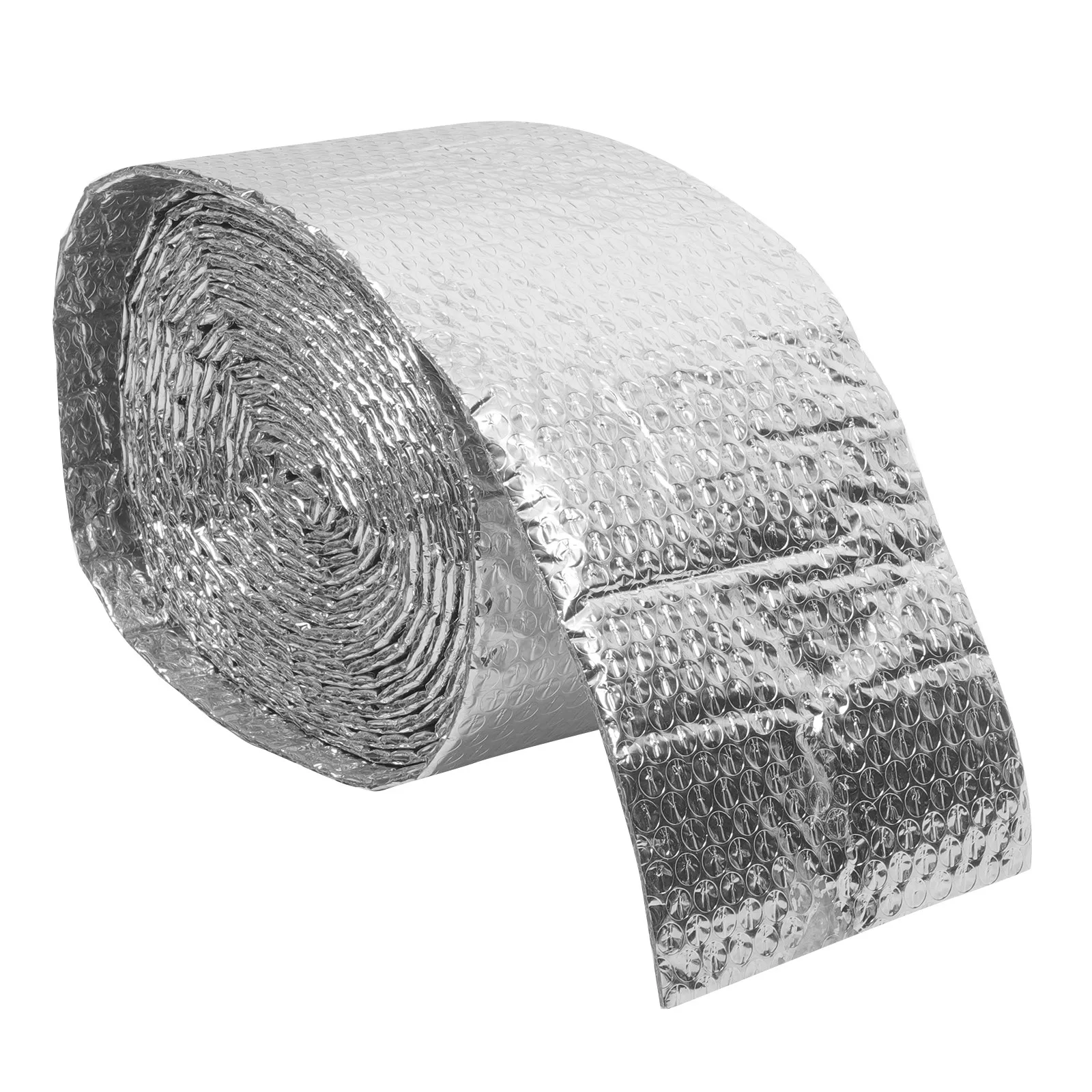 

Рулонная теплоизоляция с отражающим слоем, 1 рулон, водонепроницаемая алюминиевая пузырчатая пленка для кровли, стен, теплиц, трубопроводов