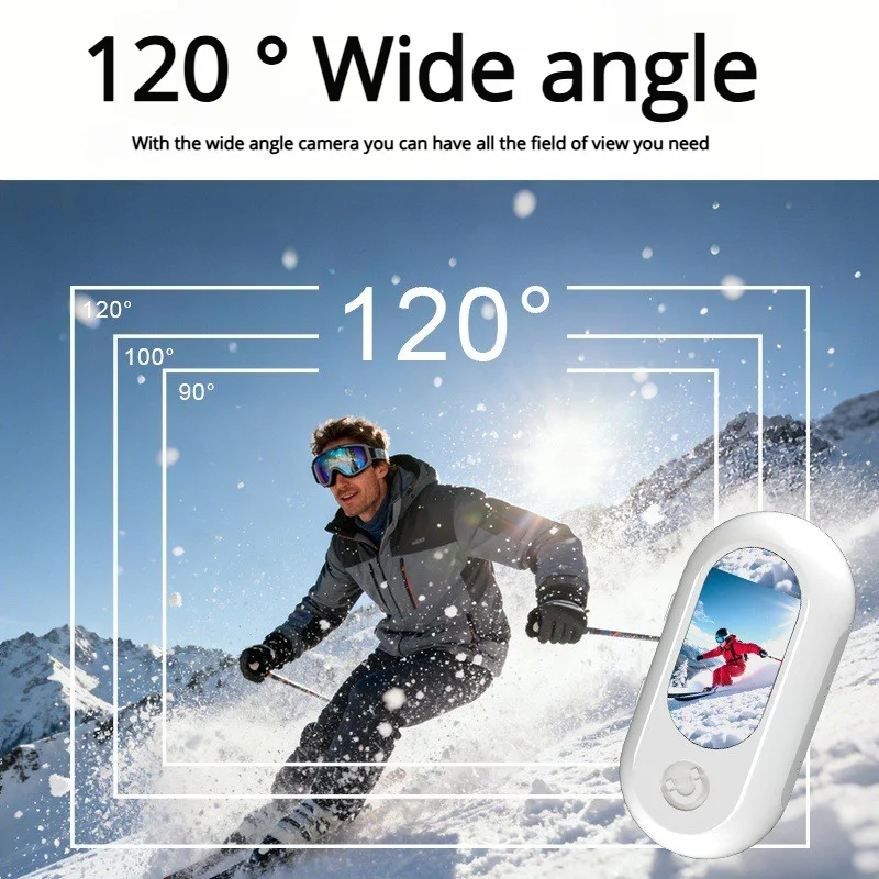 New 4K Mini 360 Magnetic Rotating Sports Camera Waterproof Thumb Sports Camera Outdoor Cycling Recorder - view 4