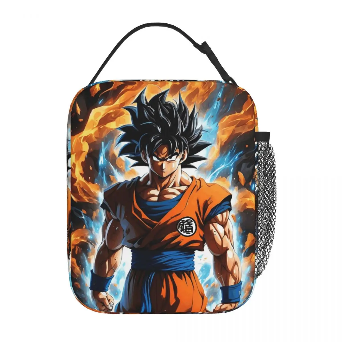 

Custom D-Dragon B-Ball Z Gokus Resuable Lunch Boxes Waterproof Anime Cooler Thermal Food Insulated Lunch Bag Office Work