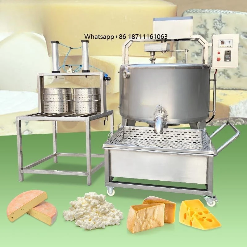 Automatic Complete 500 Liter Feta Vat Milk Small Cheese Butter Make Machine Forming Production Line Full Set