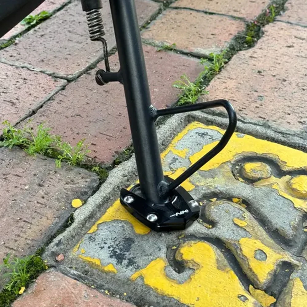 2023 2024 2025 Motorcycle Side Stand Enlarger Kickstand Extension Foot Pads FOR CFMOTO CF MOTO 450NK 450SR 450SS 450SRS 450CLC