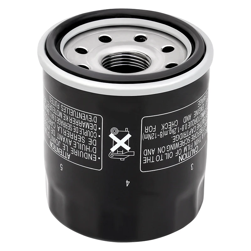 1/2/4pcs Motorcycle Oil Filter For KAWASAKI KLF400 KVF300 EN500 EN650 EX300 VN800 VN1500 VN1700 Z800 Z900 Z1000 ZX-10R ZX-14 6