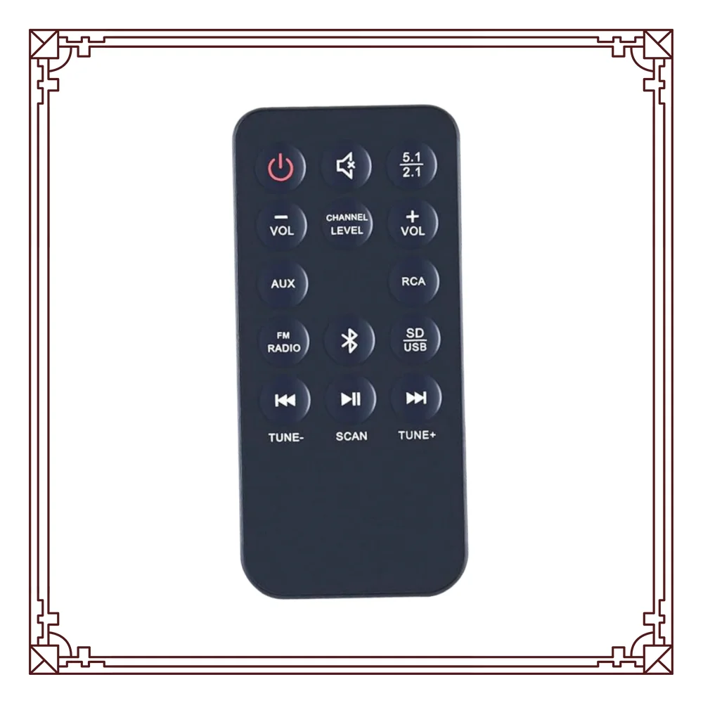 

New Replacement Remote Control Fit for Logitech RI0004 Z606 Z607 Home Theater Soundbar