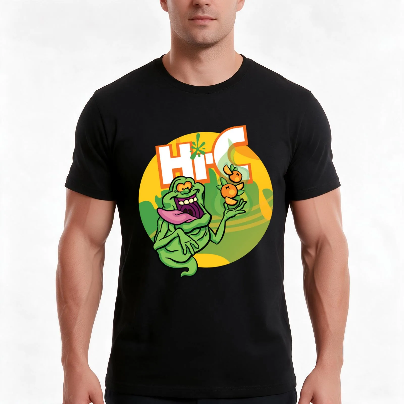 Ecto Cooler (Variant) T-Shirt Summer Casual Cotton Tee Oversized Streetwear Tops Vintage Graphic Print Unisex Men Women