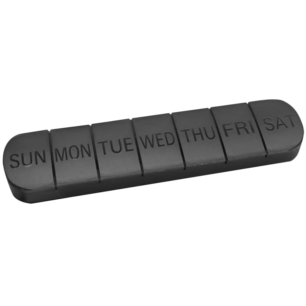 Daily Pill Box Travel Pill Organizer Portable Medicine Storage Box Small Pill Box