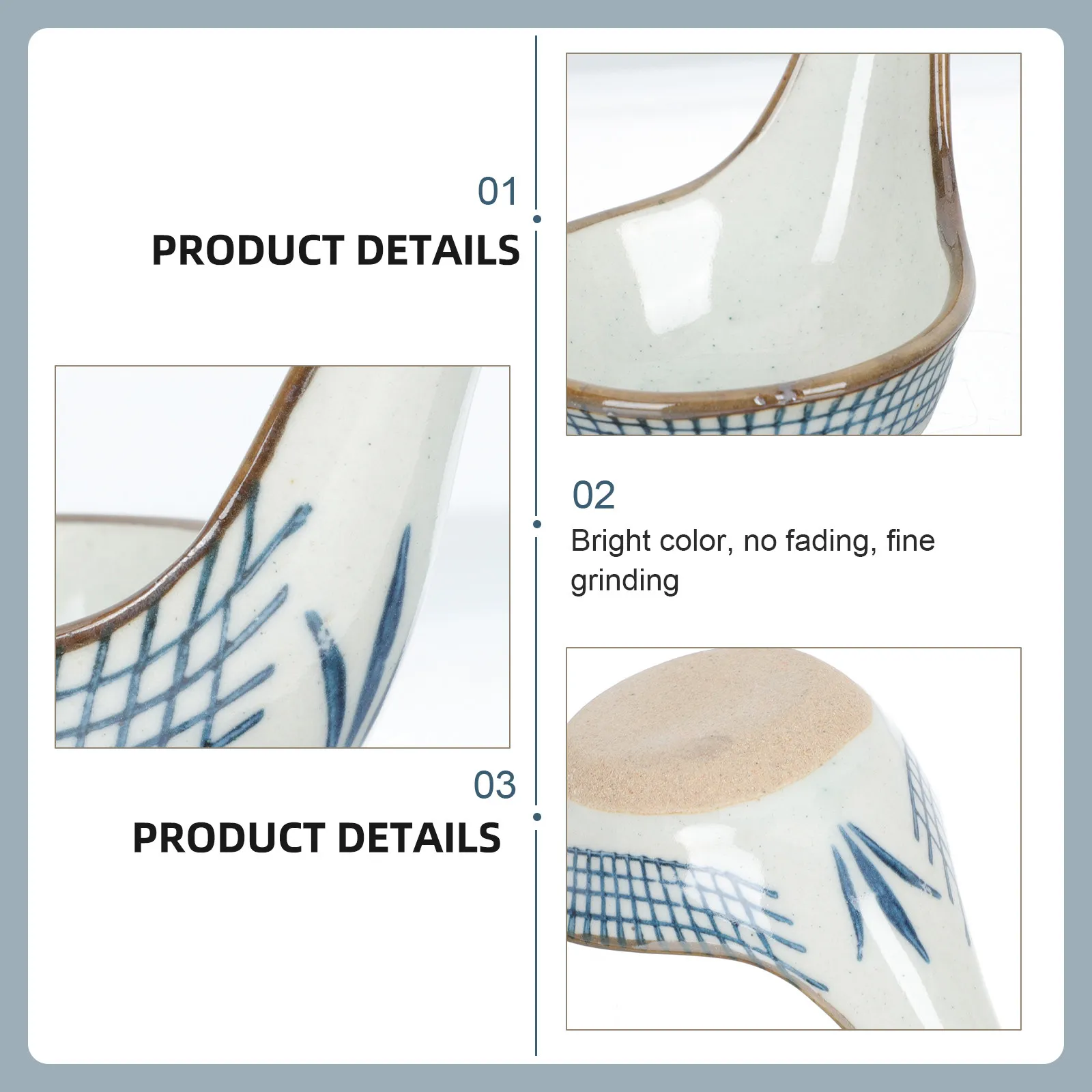 2 Piezas de Platos de Cerámica Premium para Caviar, Salsas, Aperitivos, Salsa de Soja, Mostaza y Aderezos Agridulces para Cocina