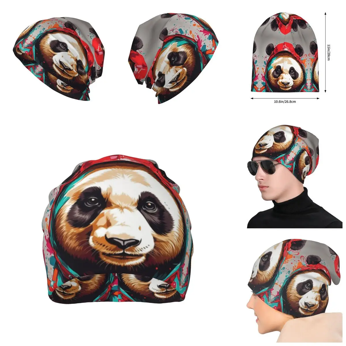 

Cool Animals, Lions, Tigers,Panda Unisex Pullover Cap, Beanies Hat For Men And Women Outdoor Hat