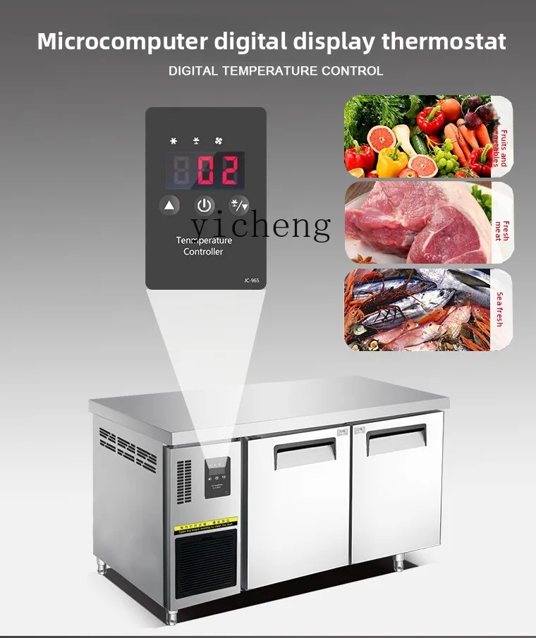 

ZZ commercial air-cooled drawer type refrigerated workbench freezer kitchen hotel platform refrigerator refrigerator