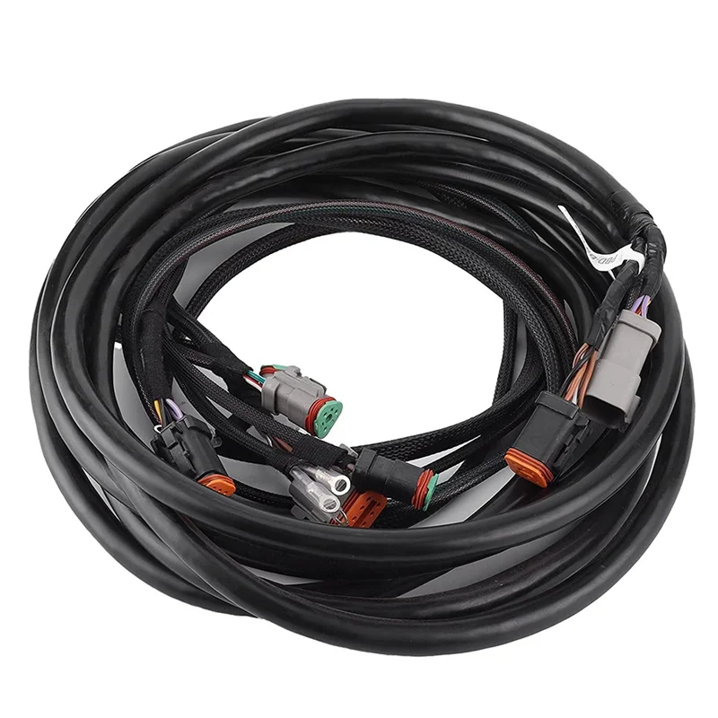 20Ft Main Modular Ignition Wiring Harness Cable 176340 for /Evinrude/ Outboard Motor Remote Control Box Cable