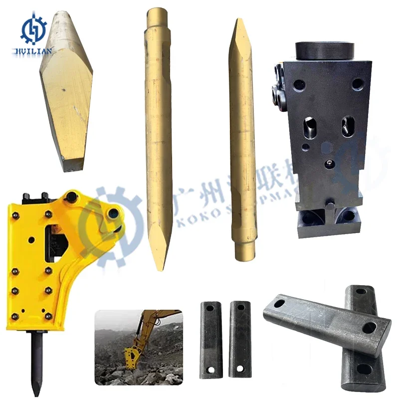 SB81N Hydraulic Breaker Chisel SB70 TR-F SB60 SB121 SB40 SB50 SB30 Rock Hammer Chisel For Excavator Part