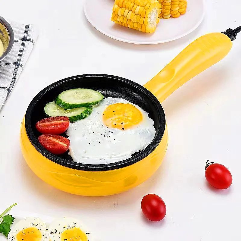 

D2 Multifunctional Household Cooking Kitchenware Fried Dormitory Pot Inserted Electric Frying Pan Breakfast Cookware Machine Pot