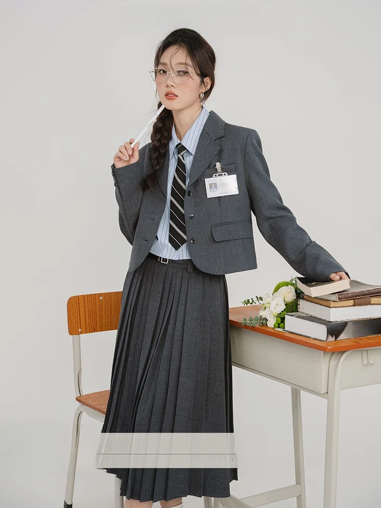 

Loveheynew женский костюм с подушечками Jaet Fake ket, простой дизайн, осень 2023, новинка Sle, однотонное длинное пальто све