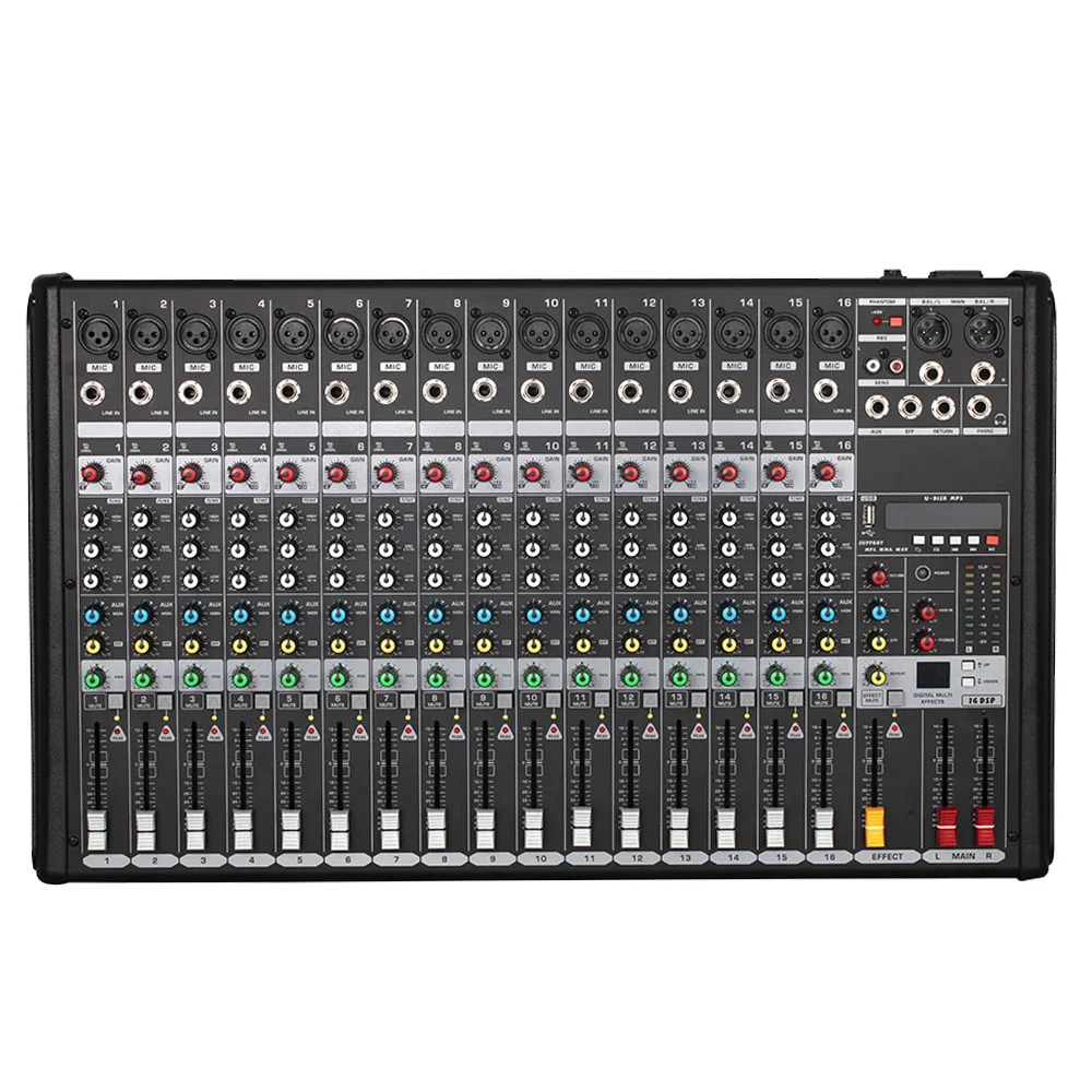 Best-Selling 16-Channel Professional Audio Mixer Console Consumer Electronics