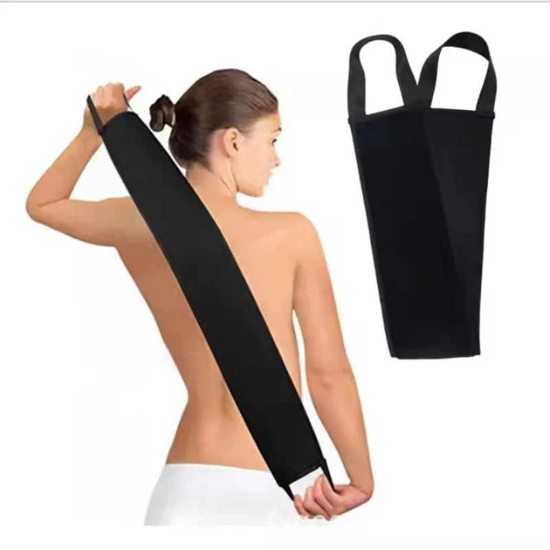 Gant autobronzant – Sans traces, lavable et réversible pour le visage/corps, solution de bronzage domestique confortable, noir, sans alcool