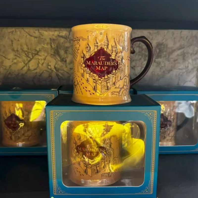 

Сувенир Universal Studios Керамическая кружка с картой Мародера из Академии Волшебников — подарок и коллекционная