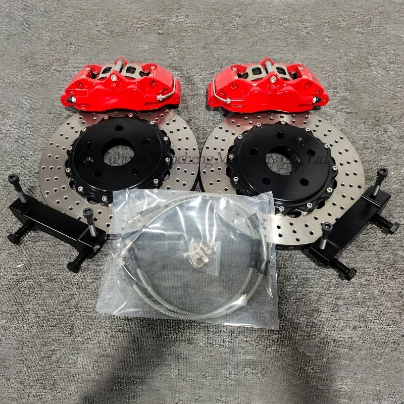 

Auto Aluminum Car Parts Racing Brake Parts 5200 Performance 4 Piston Brake Caliper Big Brake Kit For Rims 17 18 Inch